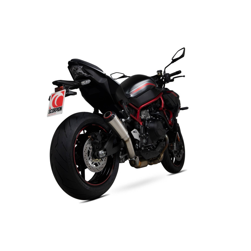 Scorpion Red Power Muffler Kawasaki Z H2 2020 - 2022