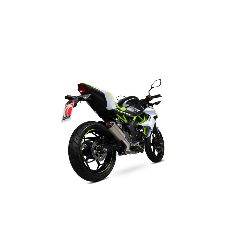 Silenciador Red Power Scorpion Kawasaki Z125 2018 - 2022