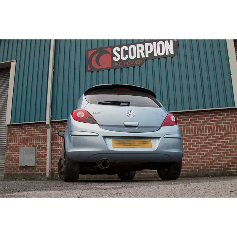 Endschalldämpfer Scorpion OPEL Corsa D 1.0/1.2/1.4