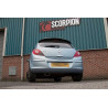 Silenziatore posteriore Scorpion OPEL Corsa D 1.0/1.2/1.4