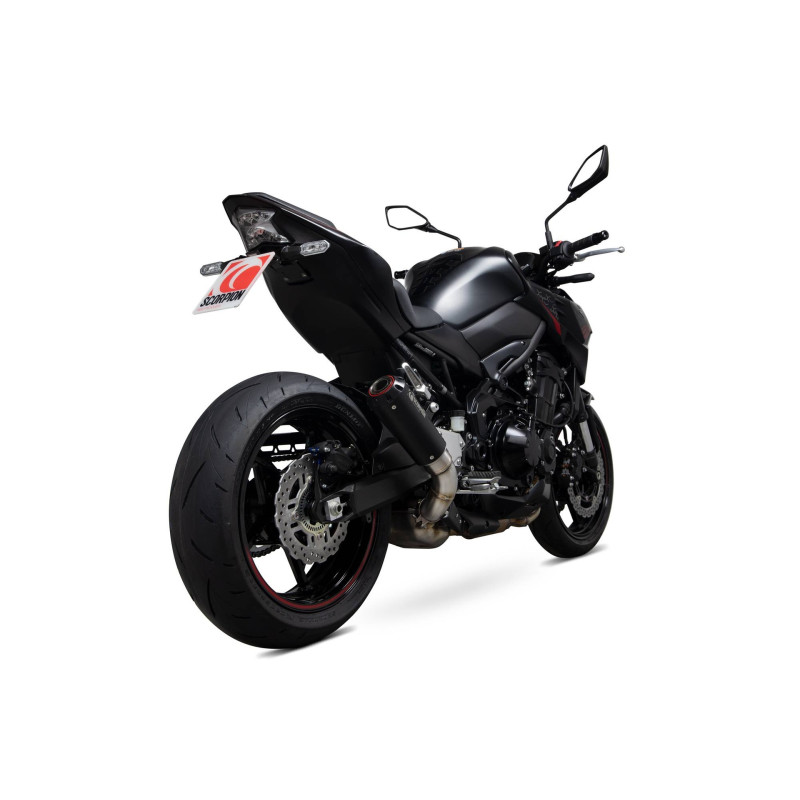 Scorpion Red Power Muffler Kawasaki Z900 2020 - 2022