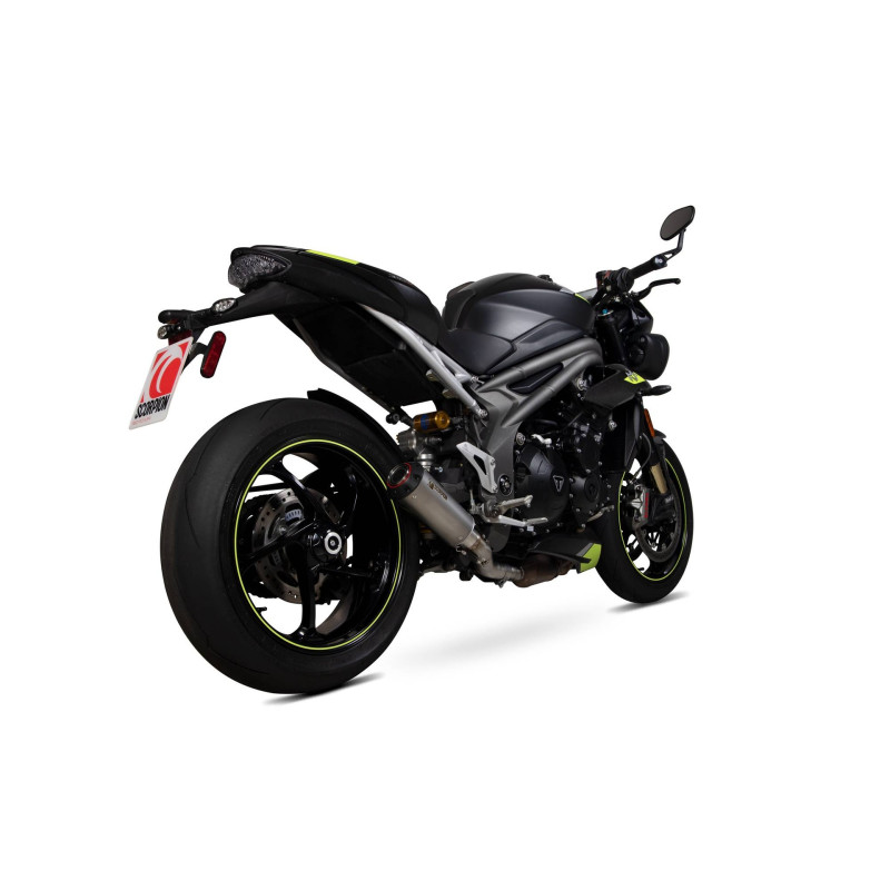 Silenziatore Red Power Scorpion Triumph Speed Triple R / Speed Triple S / Speed Triple RS 2018 - 2020