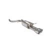 Silenciador trasero Scorpion para Ford Fiesta Ecoboost 1.0T