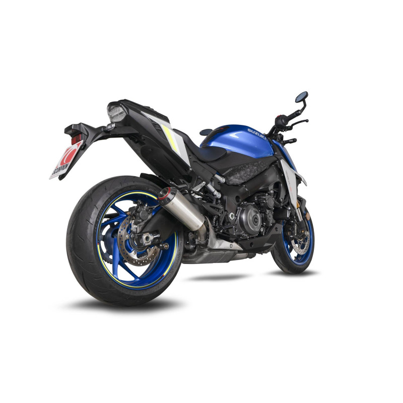 Silenziatore inox spazzolato Scorpion Suzuki GSX-S 1000 2021 - 2022