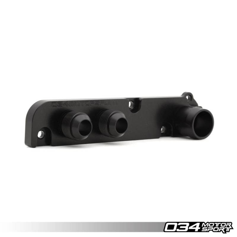 Adaptateur de reniflard de couvercle de soupape, 2.0T FSI, emplacement pour récupérateur d'huile avec raccords -10AN