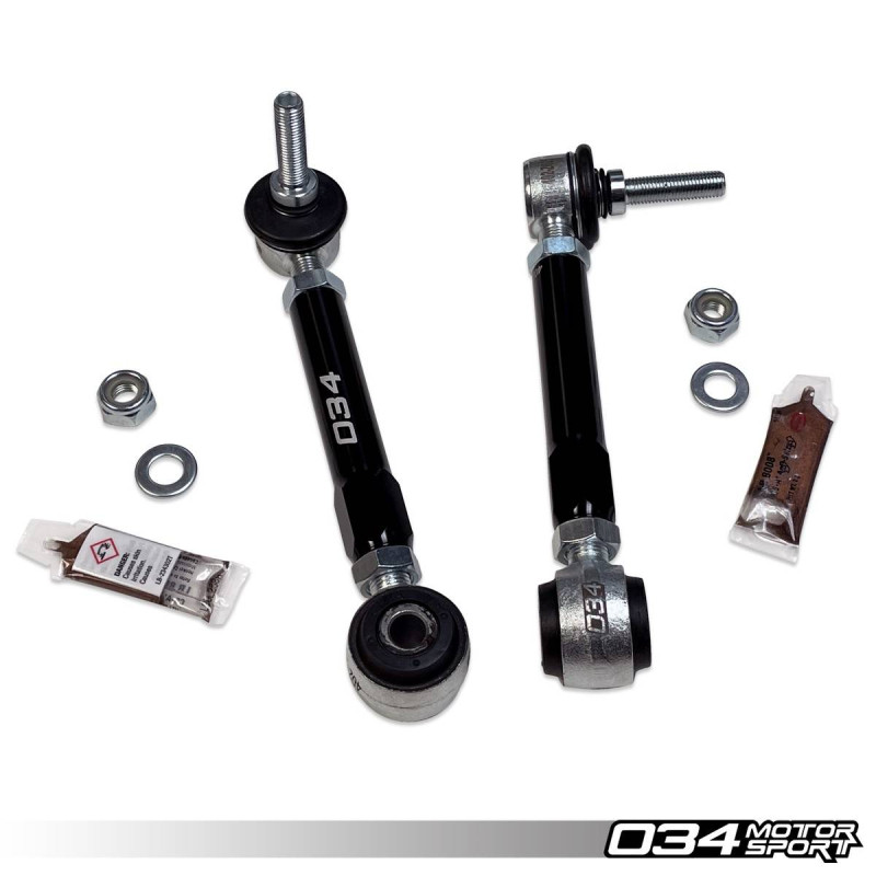 Barres stabilisatrices avant réglables Dynamic+ 034Motorsport Audi / Porsche
