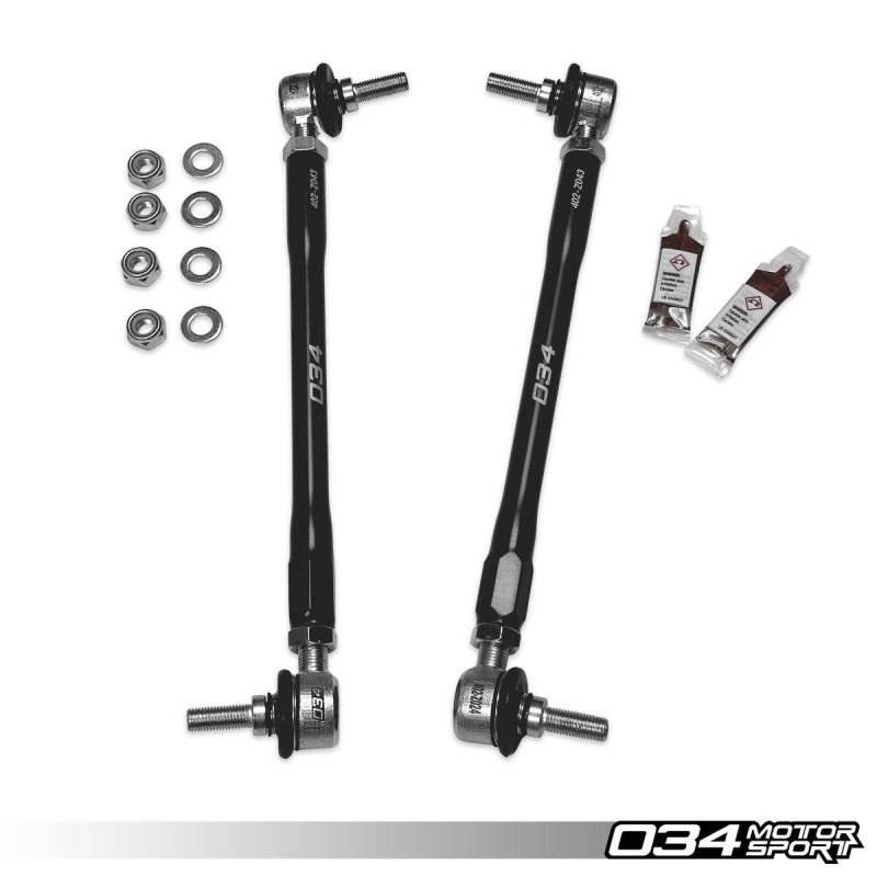 Kit de biellettes de barres stabilistrices 034Motorsport BMW E8X et E9X (non M)