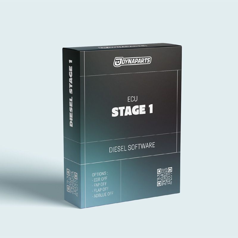 Cartographie moteur Dynaparts Stage 1 Diesel