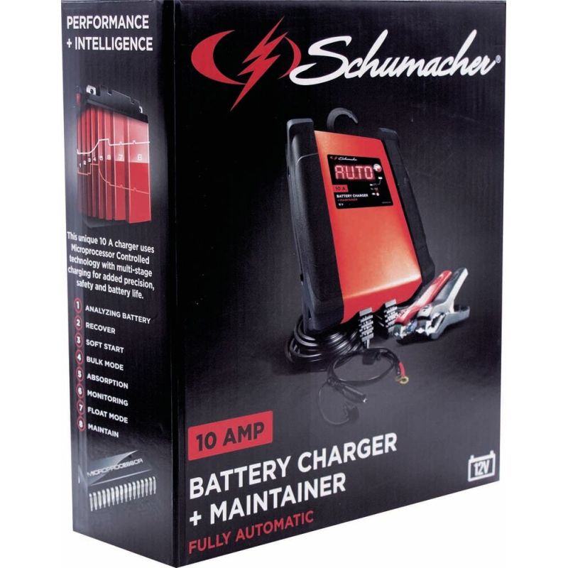 Chargeur / Mainteneur de batterie automatique Schumarer 12V 10A SPI 10