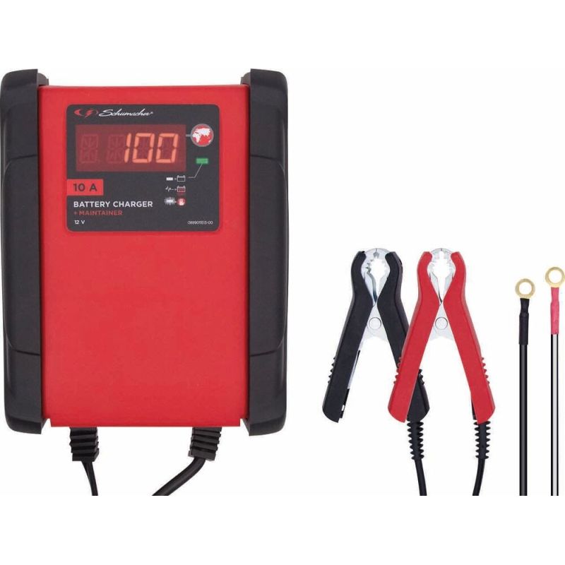 Cargador / Mantenedor de batería automático Schumarer 12V 10A SPI 10