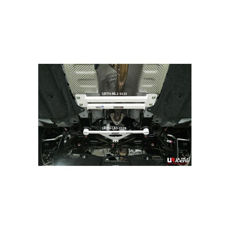 Barre inférieure milieu châssis UR Honda Civic 15-19 FK/FC 1.5T/1.8