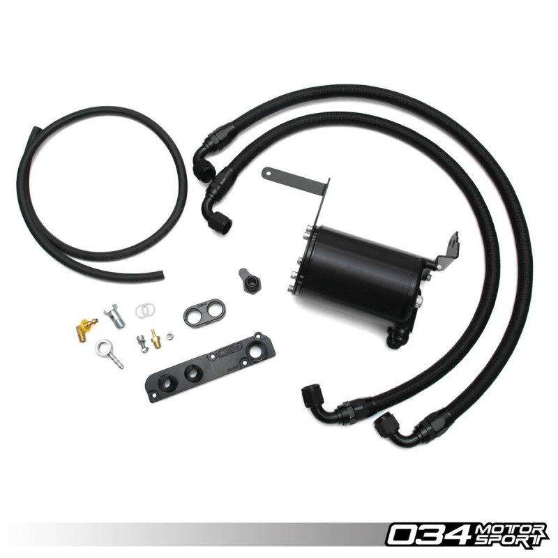 Kit Catch Can 034 motorsport pour B7 A4 2.0TFSI