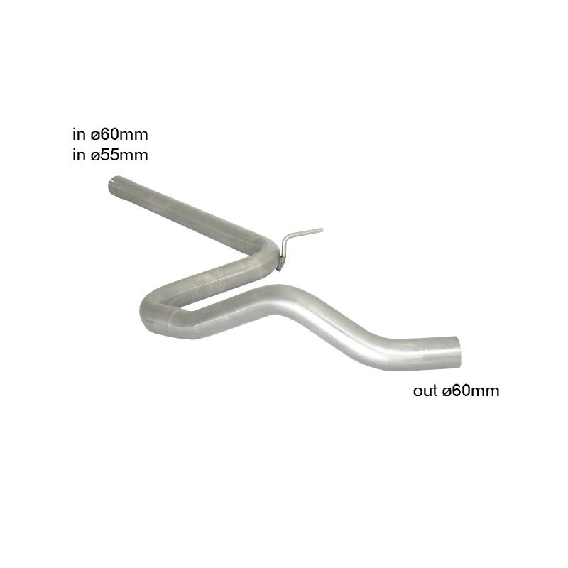 Tube silencieux intermédiaire Ragazzon pour SEAT Leon III (5F) (09/2012 - Aujourd'hui) 55.0356.00