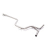 Tube silencieux intermédiaire Ragazzon pour ALFA ROMEO 159 (07/2005 - 2014) 55.0082.00 / Brera (01/2006