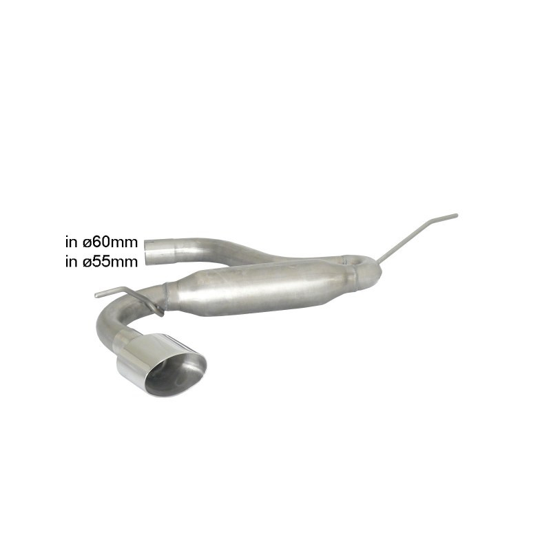 Silencieux arrière Ragazzon pour VOLKSWAGEN Golf VII (08/2012 - Aujourd'hui) 50.0430.12