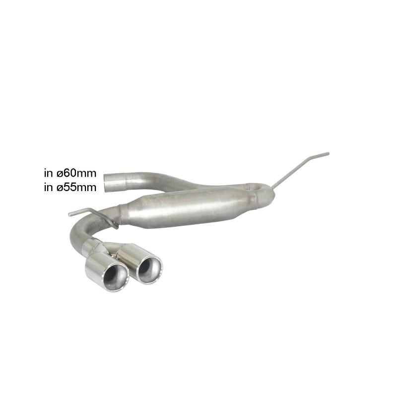 Silencieux arrière Ragazzon pour VOLKSWAGEN Golf VII (08/2012 - Aujourd'hui) 50.0430.26