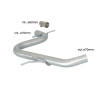 Tube silencieux intermédiaire Ragazzon pour VOLKSWAGEN Golf VI (10/2008 - 11/2012) 55.0374.00
