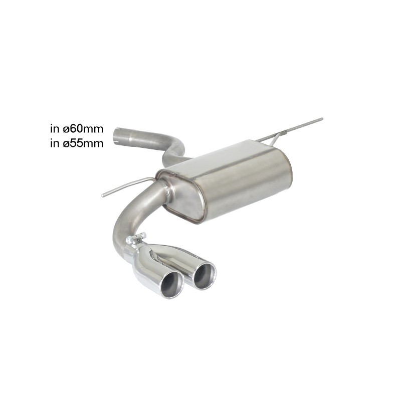 Silencieux arrière Ragazzon pour BMW Série 4 (F32/F33/F36) (2014 - Aujourd'hui) 50.0461.25