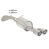 Silencieux arrière Ragazzon pour VOLKSWAGEN Polo IX (6R) (09/2009 - Aujourd'hui) 50.0459.58
