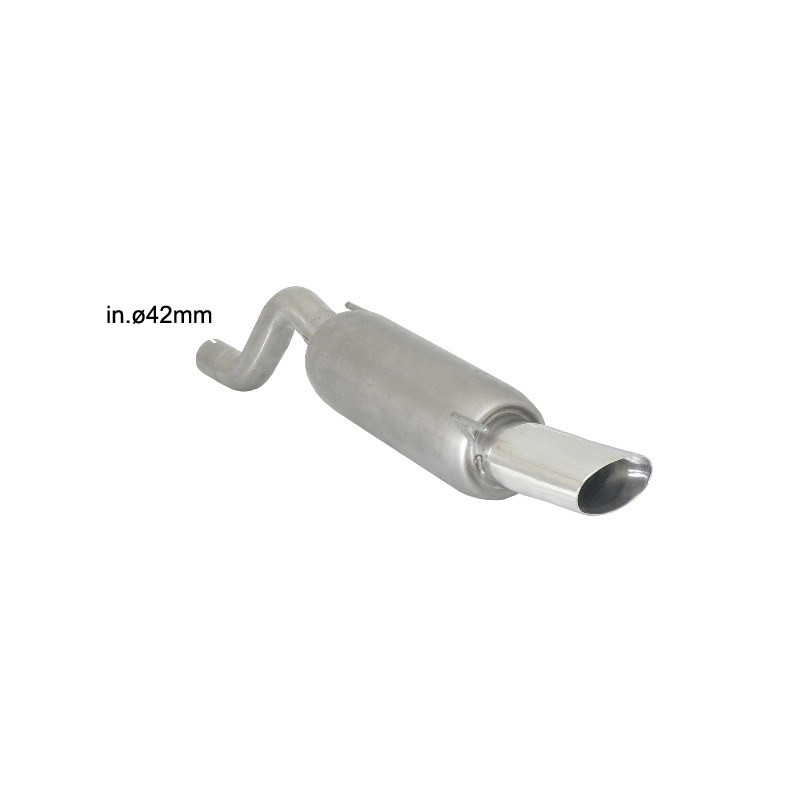 Silencieux arrière Ragazzon pour OPEL Corsa D (07/2006 - Aujourd'hui) 10.0519.13