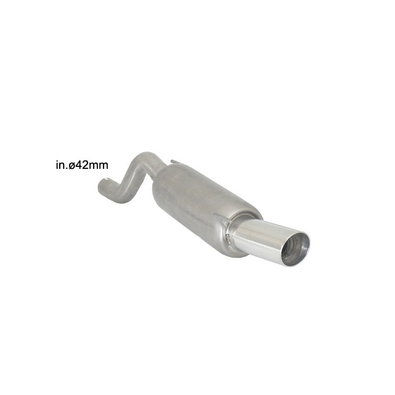Silencieux arrière Ragazzon pour OPEL Corsa D (07/2006 - Aujourd'hui) 10.0519.60