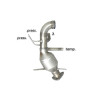 Remplacement FAP Ragazzon pour CHEVROLET Captiva (C100) (09/2006 - 02/2011) 54.0259.01 / OPEL Antara (10/2006