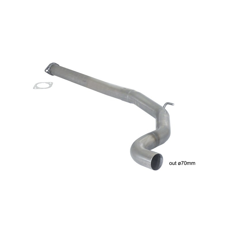 Tube silencieux intermédiaire Ragazzon pour ABARTH Grande Punto (09/2007 - 12/2010) 55.0404.00 / Punto Evo (05/2010