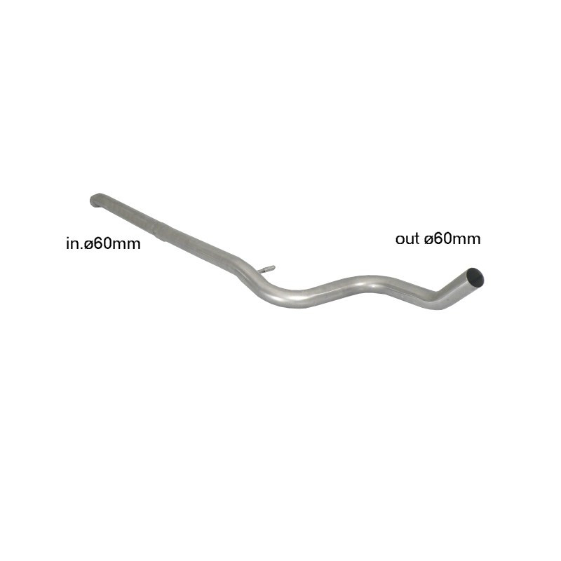 Tube silencieux intermédiaire Ragazzon pour PEUGEOT 208 (03/2012 - Aujourd'hui) 55.0402.00