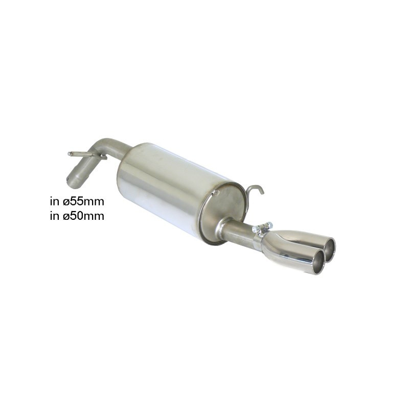 Silencieux arrière Ragazzon pour PEUGEOT 208 (03/2012 - Aujourd'hui) 50.0452.25