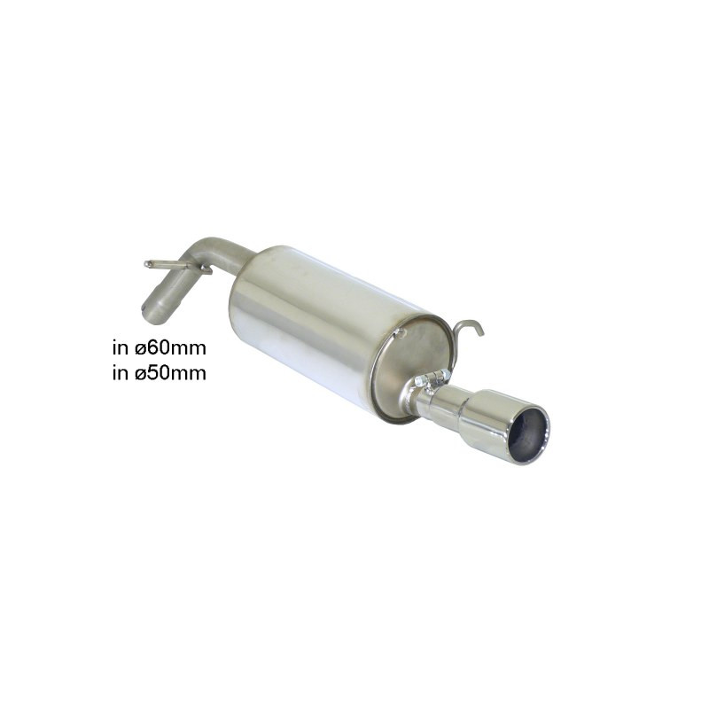 Silencieux arrière Ragazzon pour PEUGEOT 208 (03/2012 - Aujourd'hui) 50.0471.05