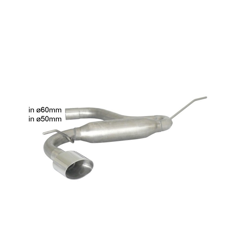 Silencieux arrière Ragazzon pour VOLKSWAGEN Golf VII (08/2012 - Aujourd'hui) 50.0492.12