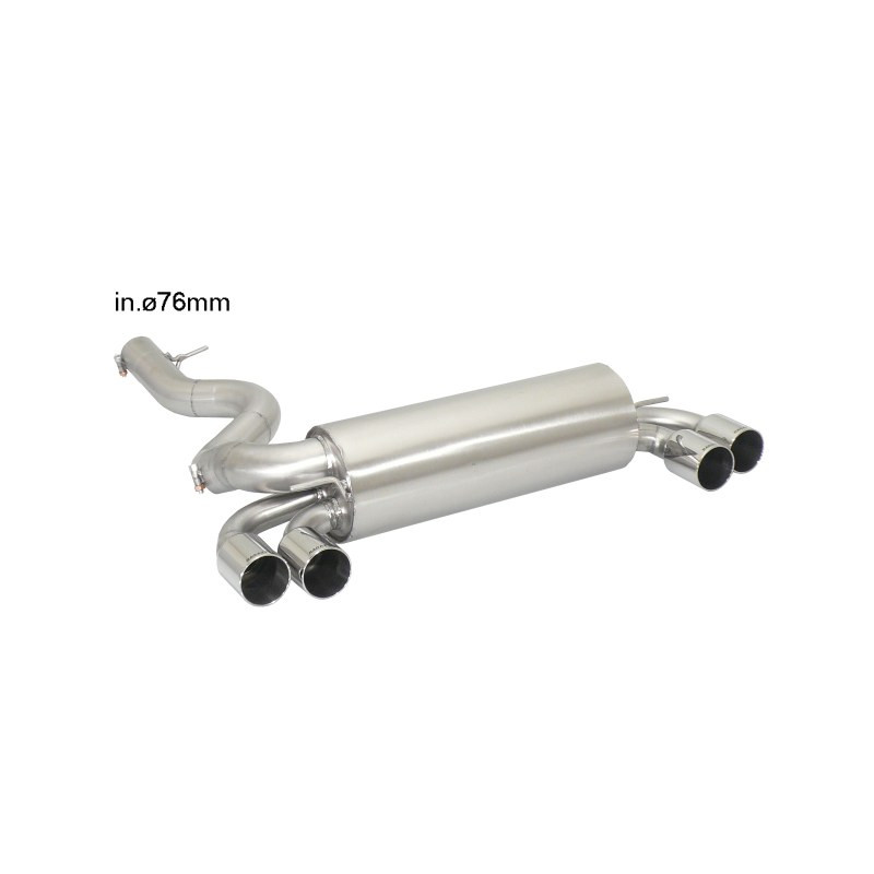 Silencieux arrière Ragazzon pour BMW Série 1 (E82) Coupé (10/2007 - Aujourd'hui) 50.0496.52