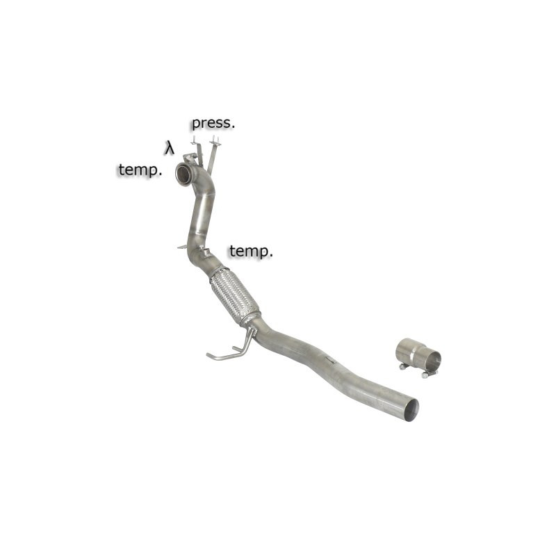Remplacement FAP Ragazzon pour VOLKSWAGEN Caddy IV (08/2010 - Aujourd'hui) 50.0535.80 / Golf VI (10/2008