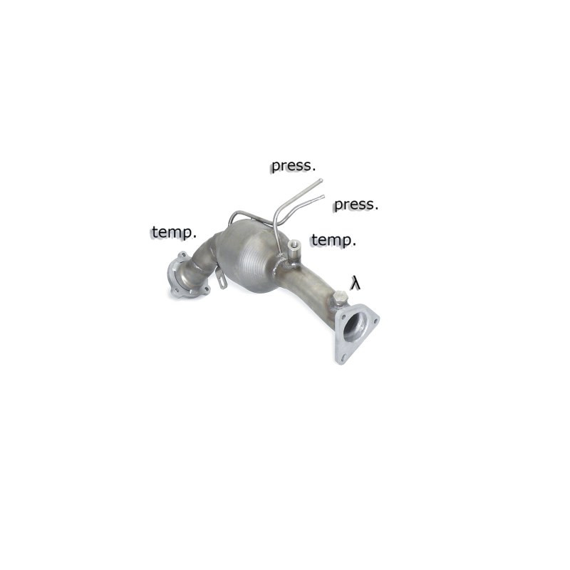 Remplacement FAP Ragazzon pour AUDI Q5 Quattro (11/2008 - Aujourd'hui) 54.0273.01