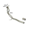 Remplacement FAP Ragazzon pour VOLKSWAGEN Caddy IV (08/2010 - Aujourd'hui) 50.0536.80 / Golf VI (10/2008