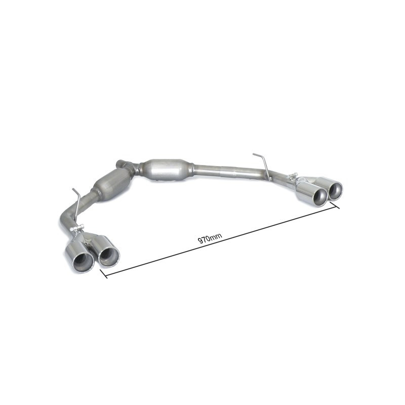 Silencieux arrière Ragazzon pour ALFA ROMEO Giulietta (06/2010 - Aujourd'hui) 50.0538.26