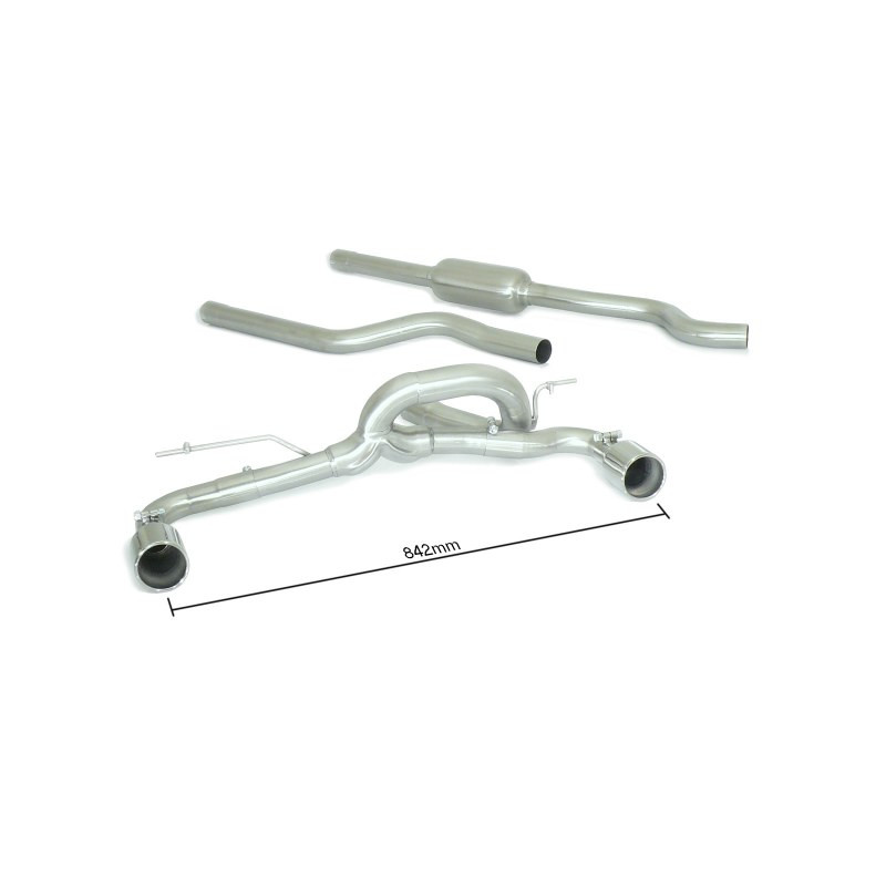 Silencieux intermédiaire Ragazzon BMW Série 1 (F20/F21) (07/2011 - Aujourd'hui)