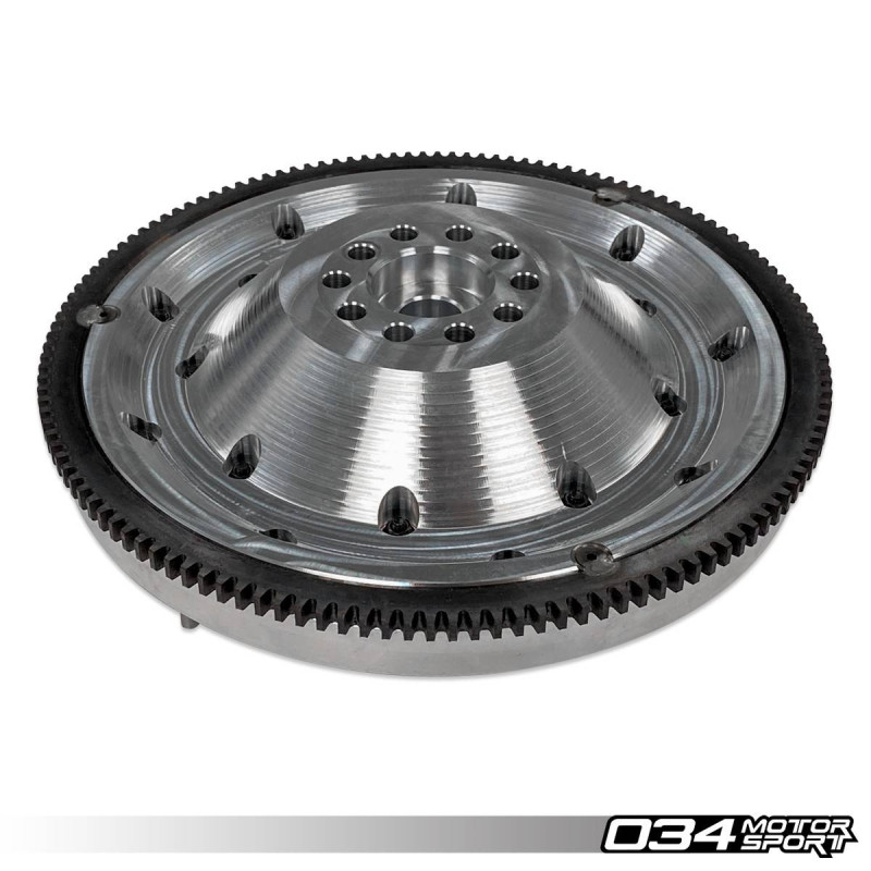 Volant Moteur Allégé Aluminium 034Motorsport – VR6 Longitudinal (Audi 01A/01E)
