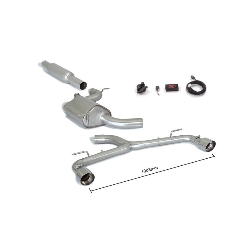 Demi-ligne / Cat-back Ragazzon Volkswagen Golf VII (08/2012 - Aujourd'hui)