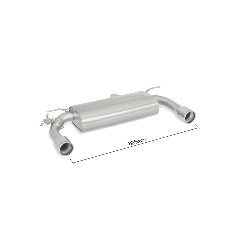 Silencieux arrière Ragazzon pour BMW Série 4 (F32/F33/F36) (2014 - Aujourd'hui) 50.0575.05