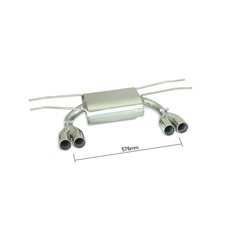 Silencieux arrière Ragazzon pour MAZDA Delta (831) (04/1986 - 01/1994) 50.0578.25 / MX5 (ND) (05/2015