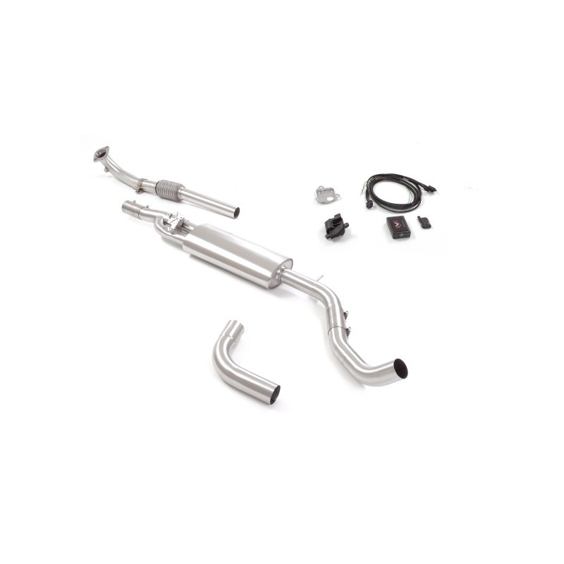 Silencieux intermédiaire Ragazzon pour ABARTH Nuova 500/500C (08/2008 - Aujourd'hui) 50.0788.80