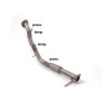 Downpipe + Décatalyseur Ragazzon Ford Ranger (04/2010 - Aujourd'hui)