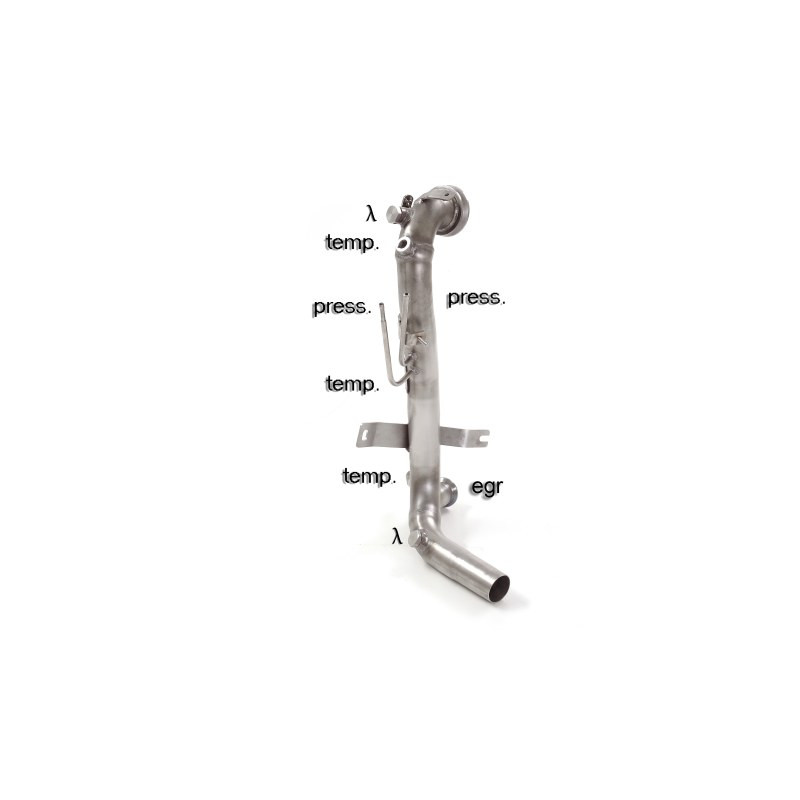 Downpipe + Décatalyseur Ragazzon Alfa Romeo Mi.To (04/2008 - Aujourd'hui) / Fiat Panda 319 (01/2012 - Aujourd'hui)