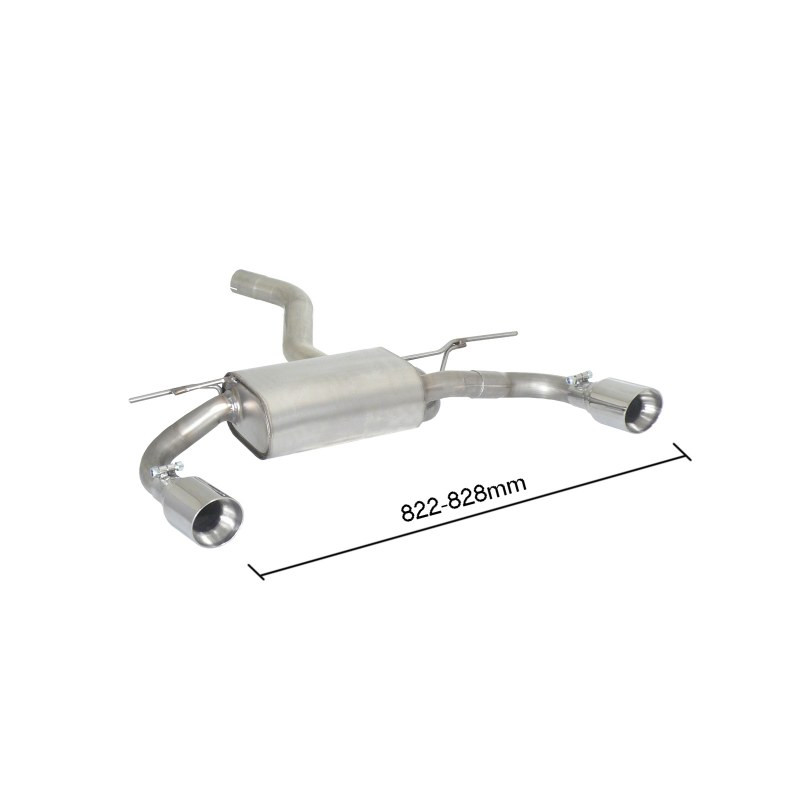 Silencieux arrière Ragazzon BMW Série 3 (F30) Berline (11/2011 - Aujourd'hui)