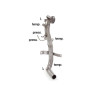 Downpipe + Décatalyseur Ragazzon Fiat 500 (07/2012 - Aujourd'hui)