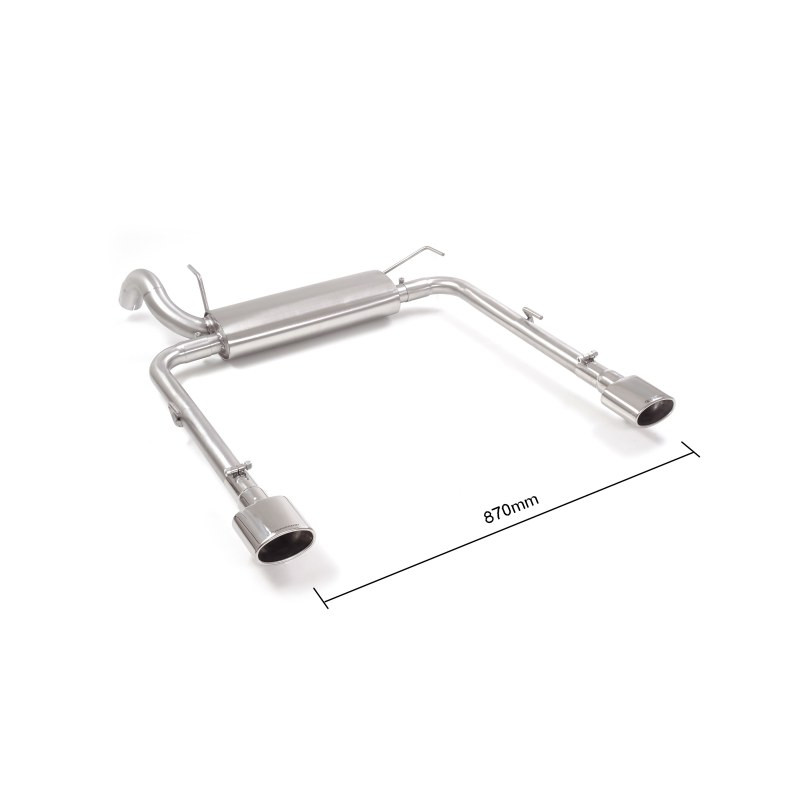 Silencieux arrière Ragazzon pour FIAT Tipo (356) (05/2016 - Aujourd'hui) 50.0781.10