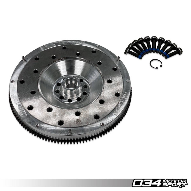 Volant Moteur Allégé Aluminium 034Motorsport – VR6 Longitudinal (Audi 01A/01E)