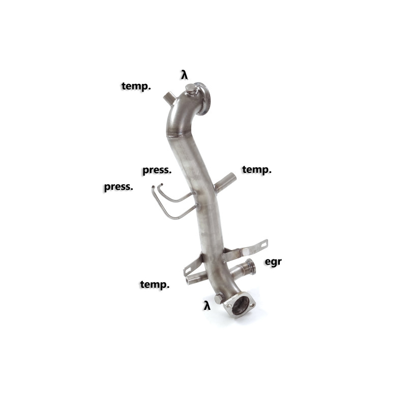 Décatalyseur Ragazzon pour ALFA ROMEO Giulietta (06/2010 - Aujourd'hui) 55.0640.00 / FIAT Doblo III (152) (01/2010