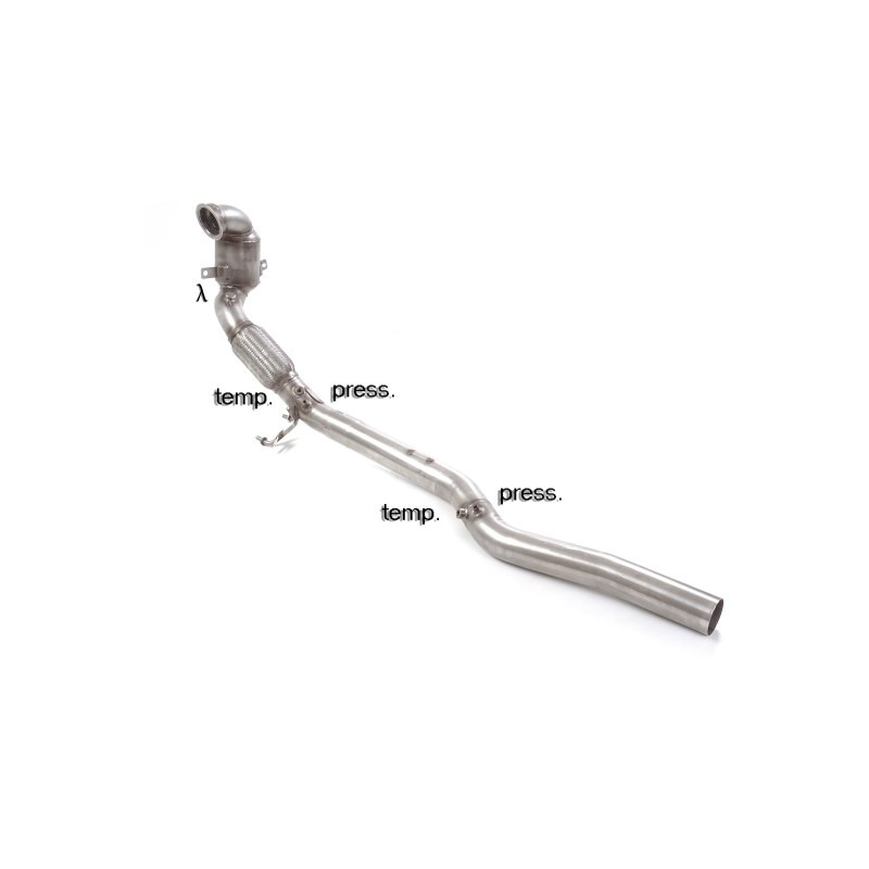 Catalyseur sport Ragazzon pour AUDI S3 (8V) (04/2012 - Aujourd'hui) 50.0874.80 / Sportback (09/2012